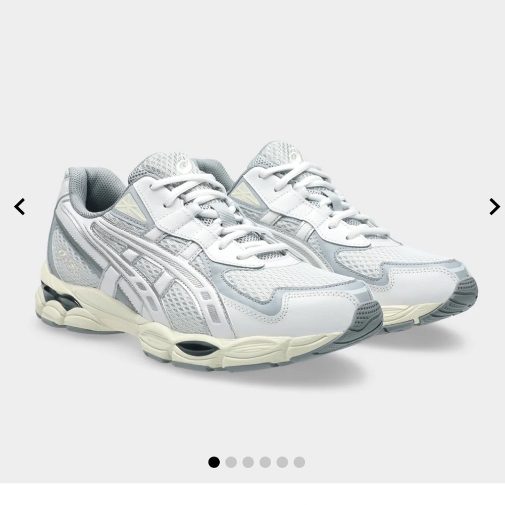 ASICS Gel NYC glacier grey & white sneakers